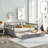 Daybed Wood Bed with   Trundle,