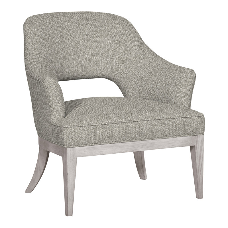 Chaise Kaley de 32,5 po Vanguard, Galet Tarbee, Gris tourterelle