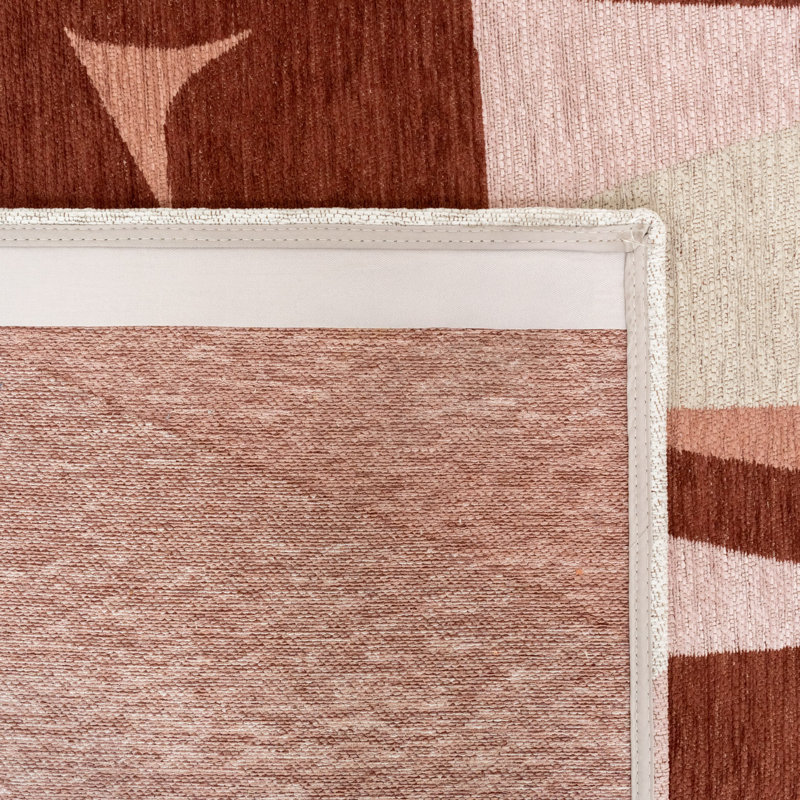 Gallery Stones Cherry Mocha Recycled P.E.T Area Rug, Rectangle 170 x 240 cm