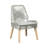 Chaskel Upholstered Mahogany Side Chair-211098452
