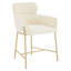 Fauteuil en velours Tighe-427249078-431482374