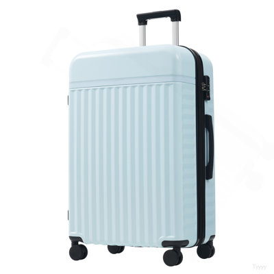 Ensemble de bagage 5 pièces, valise de transport rigide, bagage extensible avec sacs de voyage, roulettes, verrou TSA
