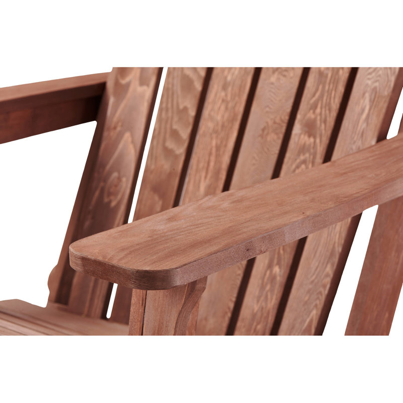 Chaise d'extérieur en bois Hemlock