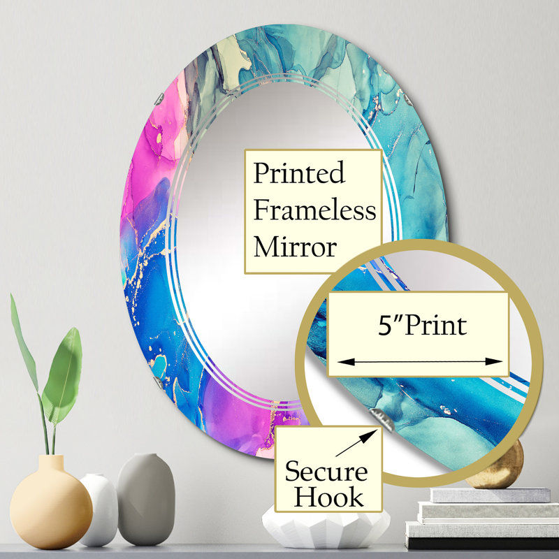 Miroir de salle de bain sans cadre, 30 po x 20 po
