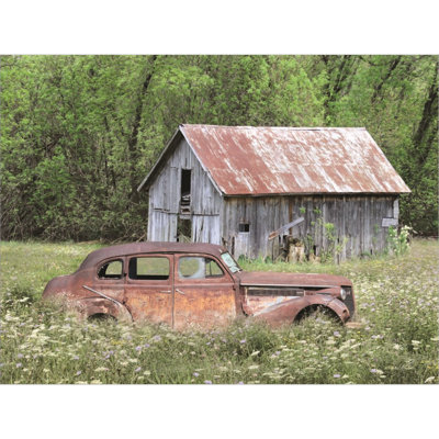 «Old And Rustic» par Lori Deiter, art mural sur toile
