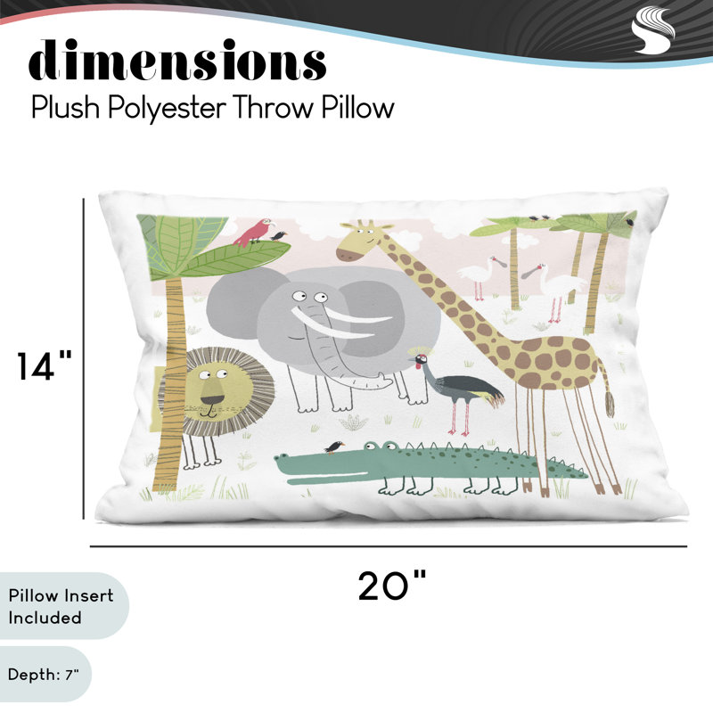 Coussin décoratif Safari