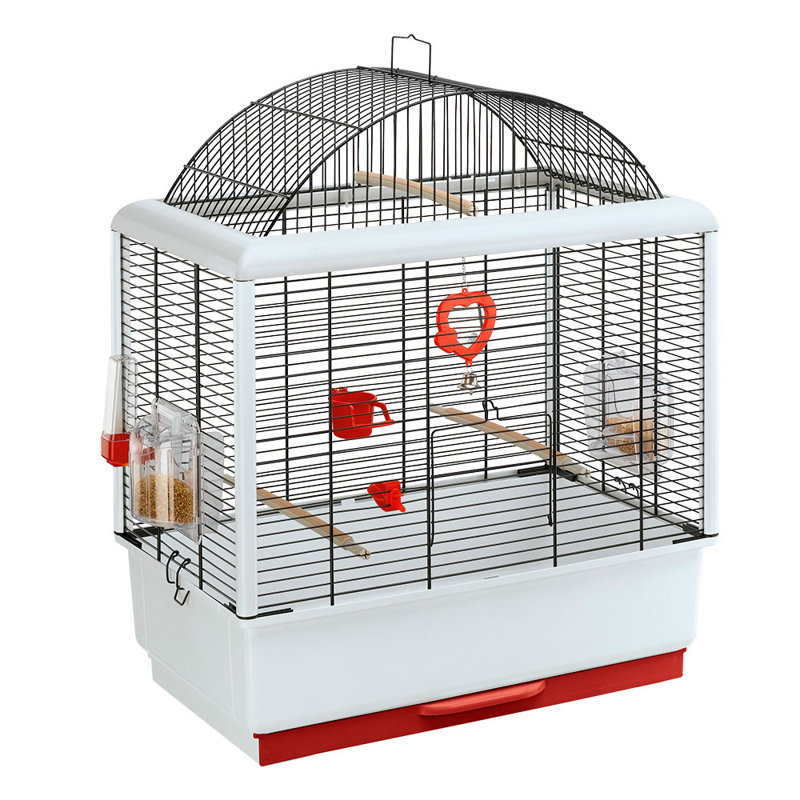 64cm Hanging Bird Cage with Perch