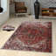 Tapis tissé élégant, 5,2 x 7,5 pieds | 100% polyester, hauteur des poils de 0,3 po, antibactérien, envers en PVC antidérapant | Lavable à la machine, impression numérique 3D | Parfait pour le salon, la chambre à coucher et la décoration intérieure-245966602
