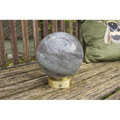 Chrispen Glass USB Globe Lamp