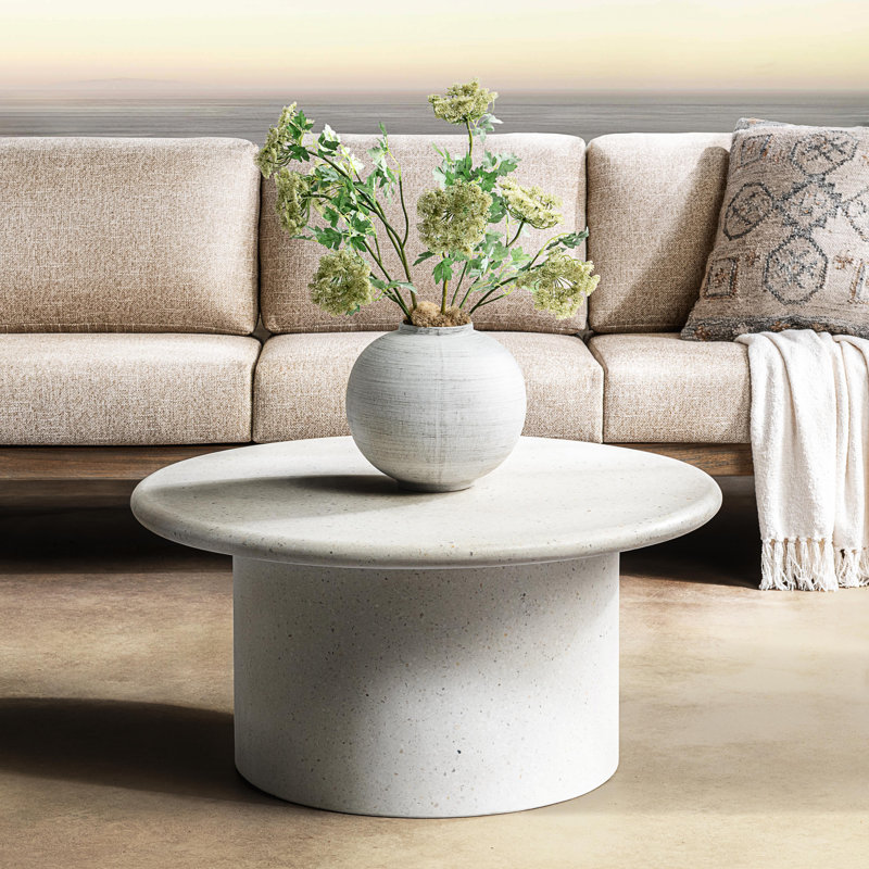 Nise Outdoor Round Coffee Table