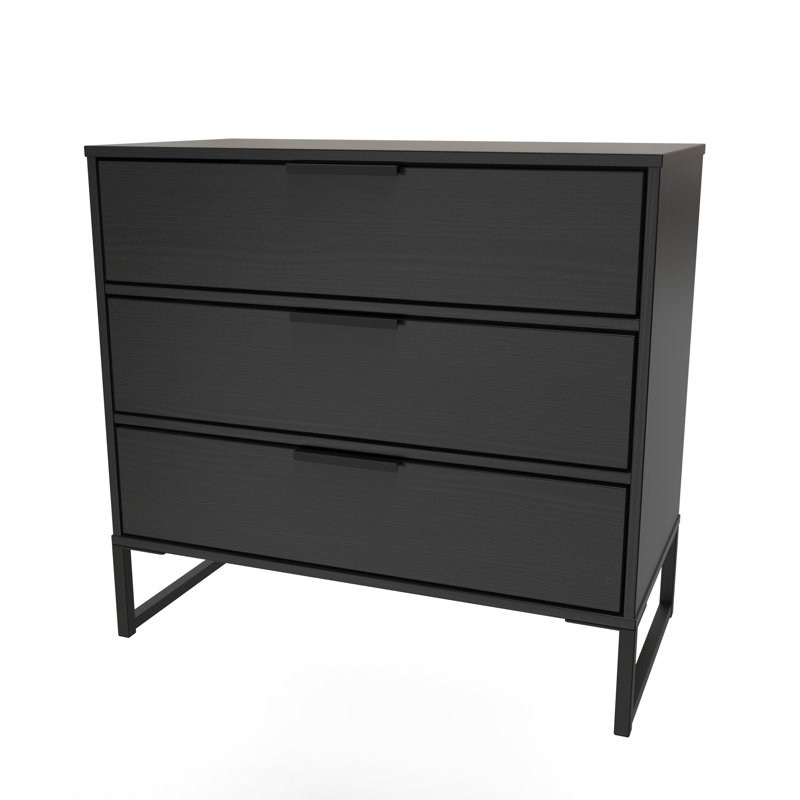 Fully Assembled Aliscia 3 - Drawer Chest of Drawers