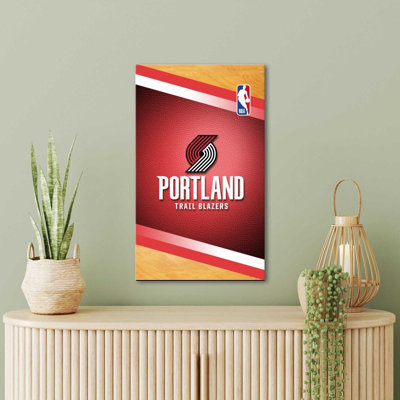 Portland Trail Blazers NBA Canvas Wall Art – Officially Licensed Basketball Team Print – Ready to Hang