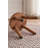 Solid Wood Stool Footstool,Small Round Wooden Ottoman,Plant Stand, Wood Accent Stool-981145527