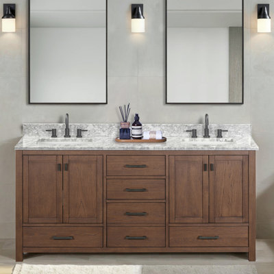 Souther 72" Double Bathroom Vanity Base Only