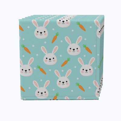 Cristoffer 100% Cotton Polka Dots Square Napkin