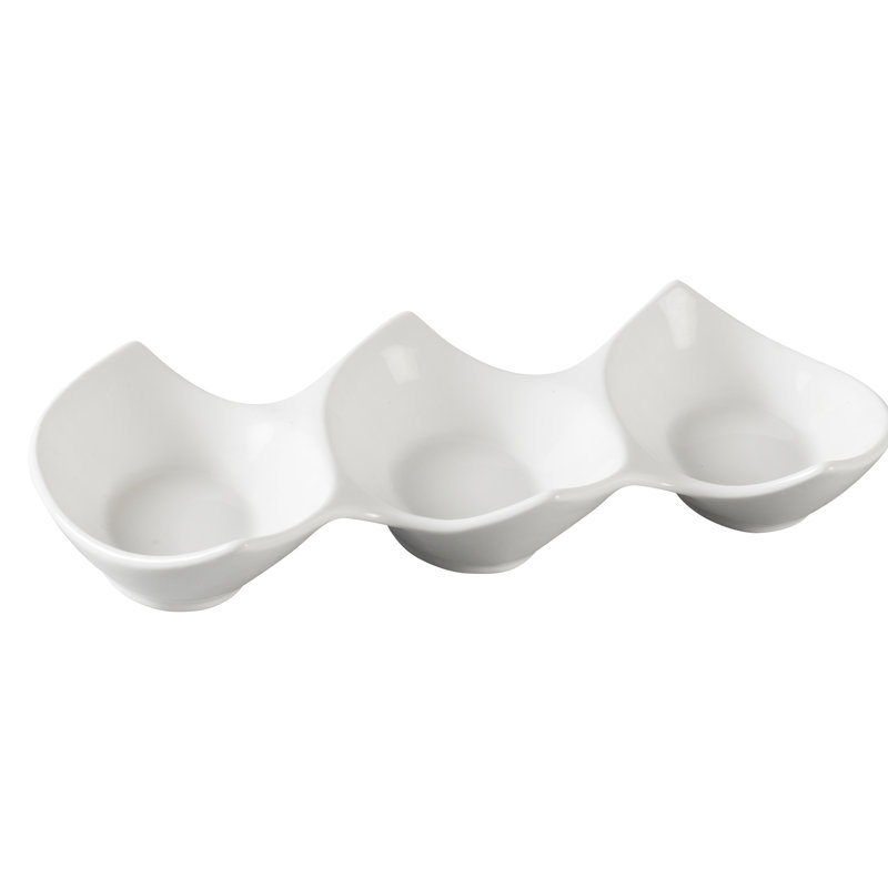 Yanco Piscataway Porcelain Condiment Server