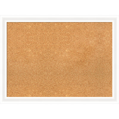 Tableau blanc à panneau étroit en bois Oliver
