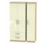Yvette 3 Door Manufactured Wood Wardrobe-18860328-23704022