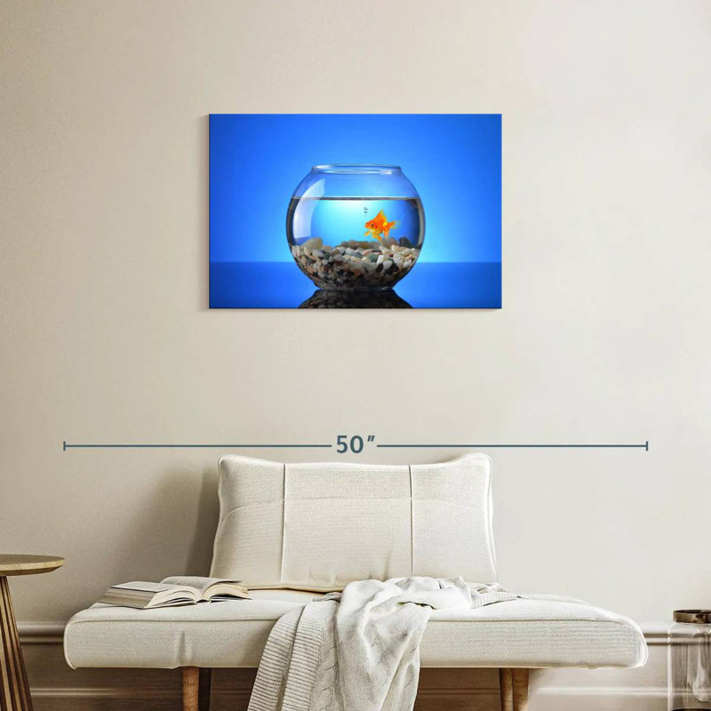 Poisson rouge pour animaux de compagnie, H 20 po x l 30 po
