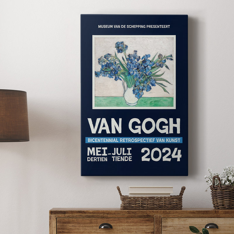 Van Gogh, exposition d'affiches I - galerie sur mesure, H 12 po x l 8 po