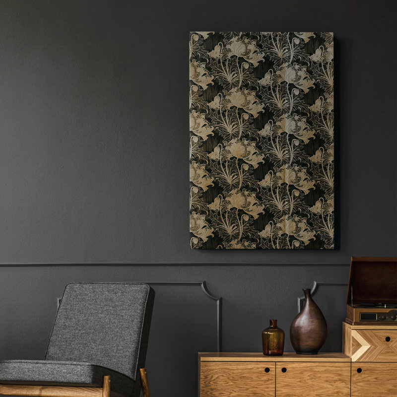 Framed On Canvas Print, 13'' H x 9'' W