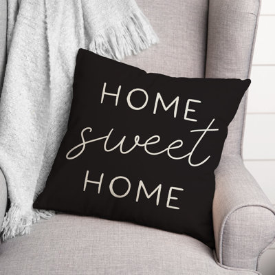 Home Sweet Home Outdoor Square Pillow Cover & Insert