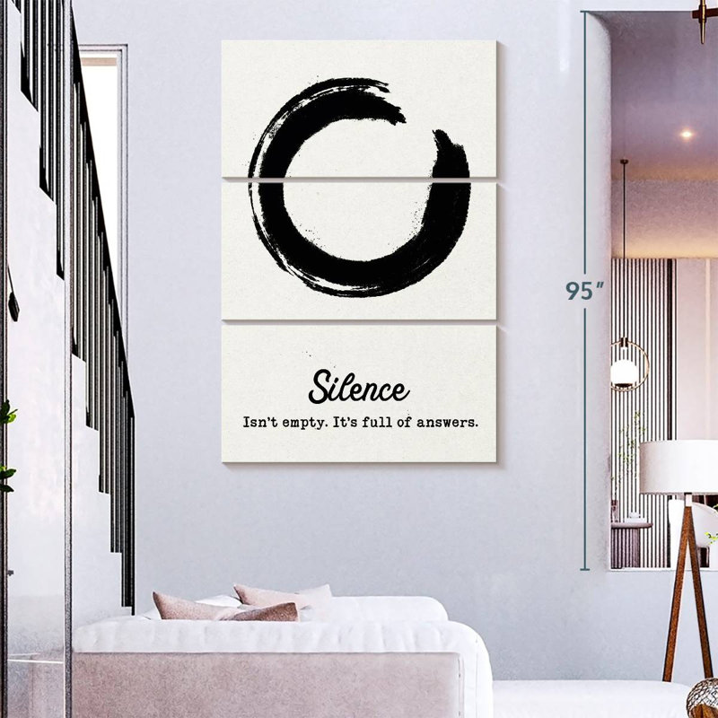Adella Zen Silence, 65" H x 42" W