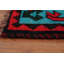 Tapis traditionnel rétro géométrique 5 x 9