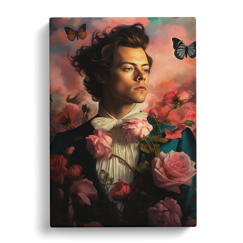 Harry Styles Romanticism - Wrapped Canvas, 76cm H x 50cm W x 3cm D
