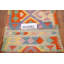 Tapis de couloir oriental réversible en laine Kilim 3 x 16