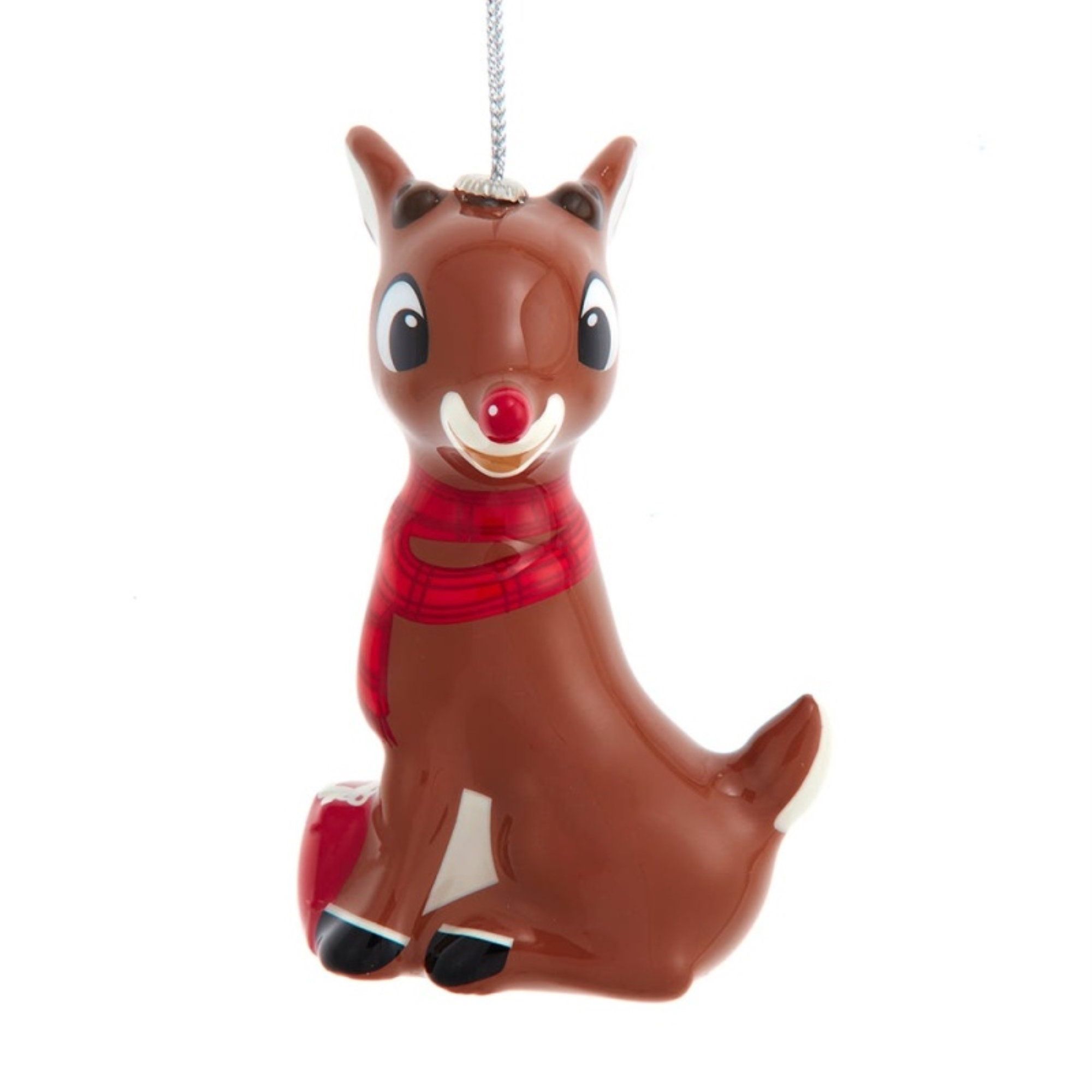 Kurt Adler Officially-Licensed Rudolph the Red Nose Reindeer Ornament ...
