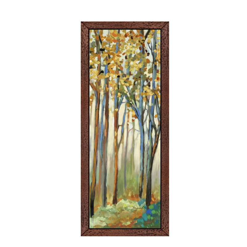 Standing Tall II by Allison Pearce - Painting on Canvas, Brown Framed, 121.92 cm H x 40.64 cm W