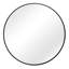 Sasheer - Round Framed Wall Mounted Mirror-2056784725-2056784726