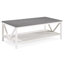Table basse bicolore à cadre en V avec tablette de rangement inférieure-1767665936-1767665939