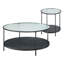 Ensemble de tables d'appoint 2 pièces Modern