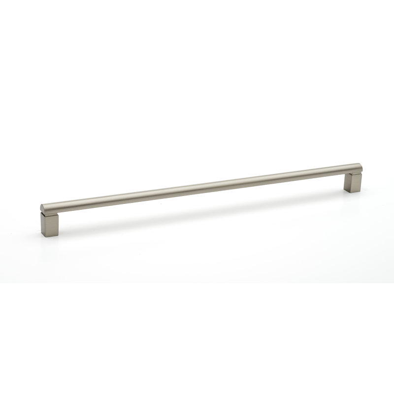 Tirette de bar Vogue, Nickel satiné, 12" 