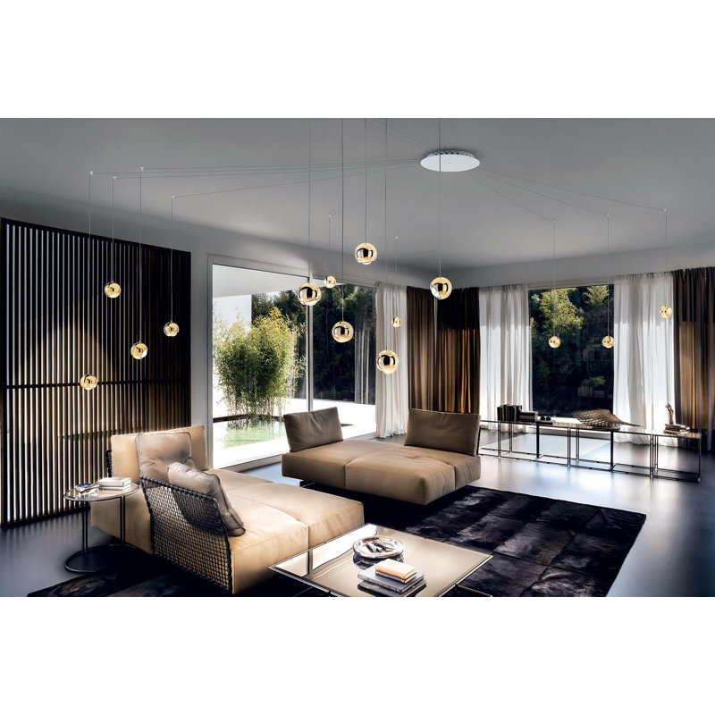 Lodes Spider Suspension Lamp Line-V, Gold