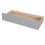 Lit superposé simple Safe, gris, avec garde-corps et tiroirs en bois massif pour la chambre à coucher-1608865416-1608865423