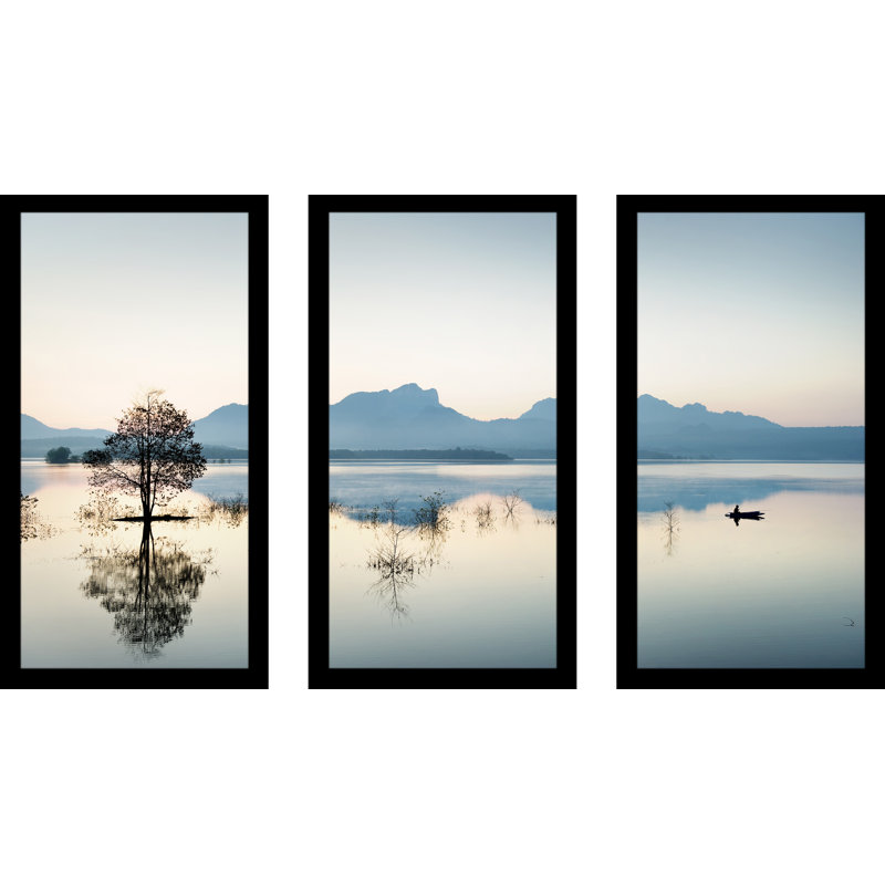 3 - Pieces, 25.5" H x 40.5" W x 1" D