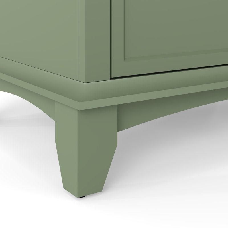 Single Bathroom Vanity with Top, Green