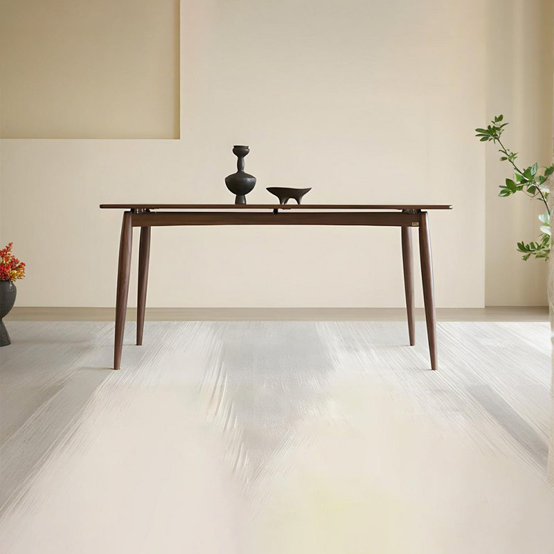 Table d'art en noyer noir, H 29,52 po x L 55,11 po x l 31,49 po