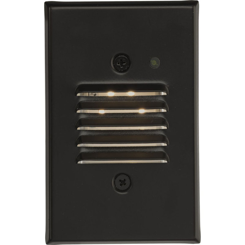 Integrated LED Metal Step Light, Antique Bronze