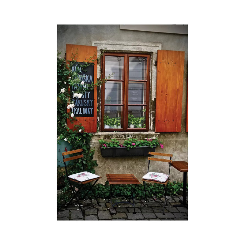 Table For Two by Susan Vizvary - Gallery-Wrapped Canvas Giclée on Canvas, Canvas, 20.32 cm H x 30.48 cm W