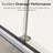 Frameless Double Sliding Soft-Close Shower Door