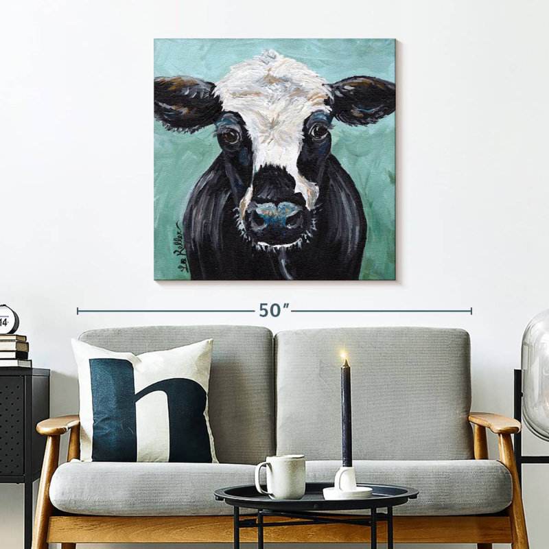 Brampt Cow Clyde, 30" H x 30" W