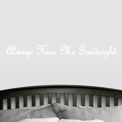 Décalcomanie murale toujours baisers me goodnight Flemingdon