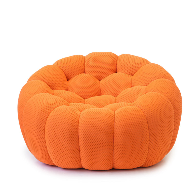Bubble Modular Sofa Single Seat Orange