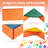 Gymax 35'' x 5'' Solid Wood Square Sandbox