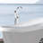 Freestanding Bathtub Faucet with Hand Shower-129589929