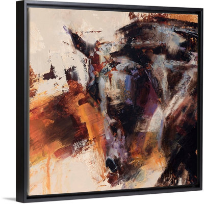 " Polished Curve " by Julie T. Chapman Painting Print